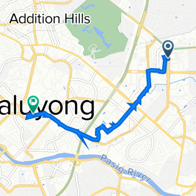 Meralco Avenue 3, Pasig to Maharlika 641, Mandaluyong