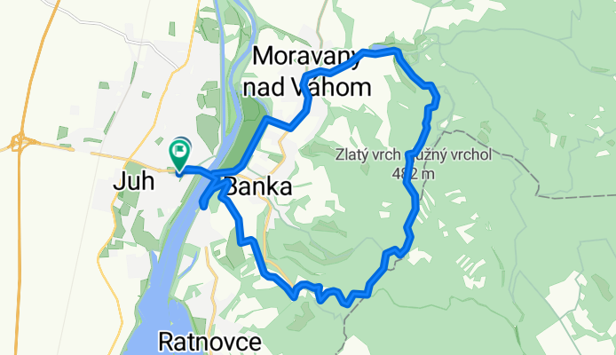 PN-Červená Veža-Bachus villa-Havran-Plešiny-Striebornica-Moravany-PN.