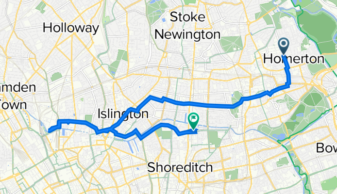 68 Frances House, Brooksby's Walk, London to 31 Whiston Road, London