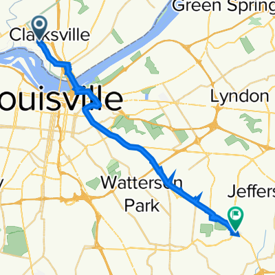 North Clark Boulevard 521, Clarksville to Bardstown Road 5338, Louisville