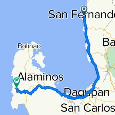Quezon Avenue 575, San Fernando to Unnamed Road, Agno