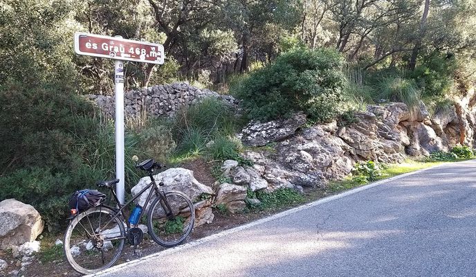 Photo 2 of the Bikemap route "Mallorca: Palma-Esporles-Puigpunyent-Palma"