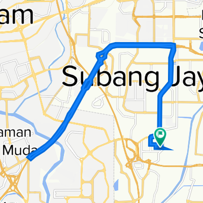 Jalan USJ 20/6h 6, Subang Jaya to Jalan USJ 20/6g 25, Subang Jaya
