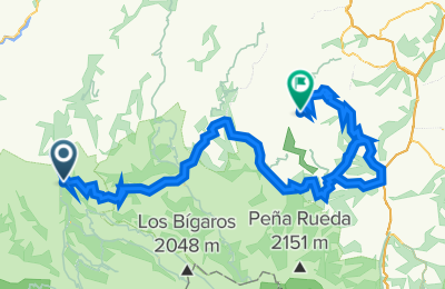 Route in der Bikemap App öffnen