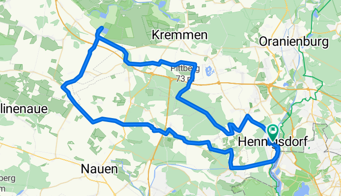 Hennigsdorf-Linum-Hennigsdorf