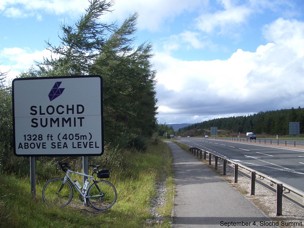 Day 4, 70 miles from Evanton to Newtonmore
