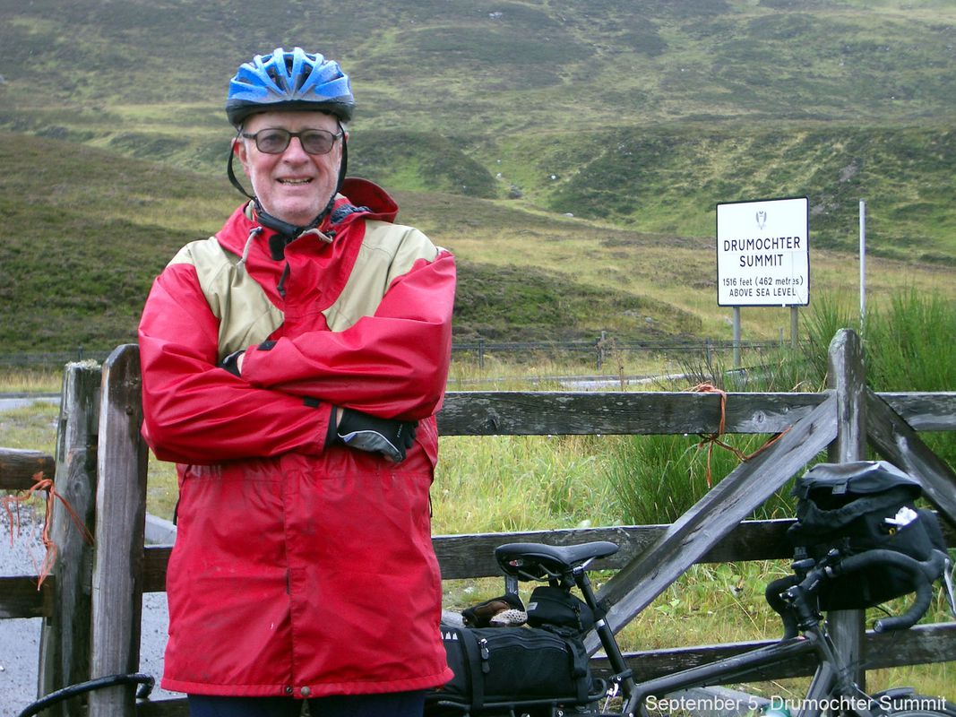 Day 5, 42 wet and windy miles from Newtonmore to Pitlockry