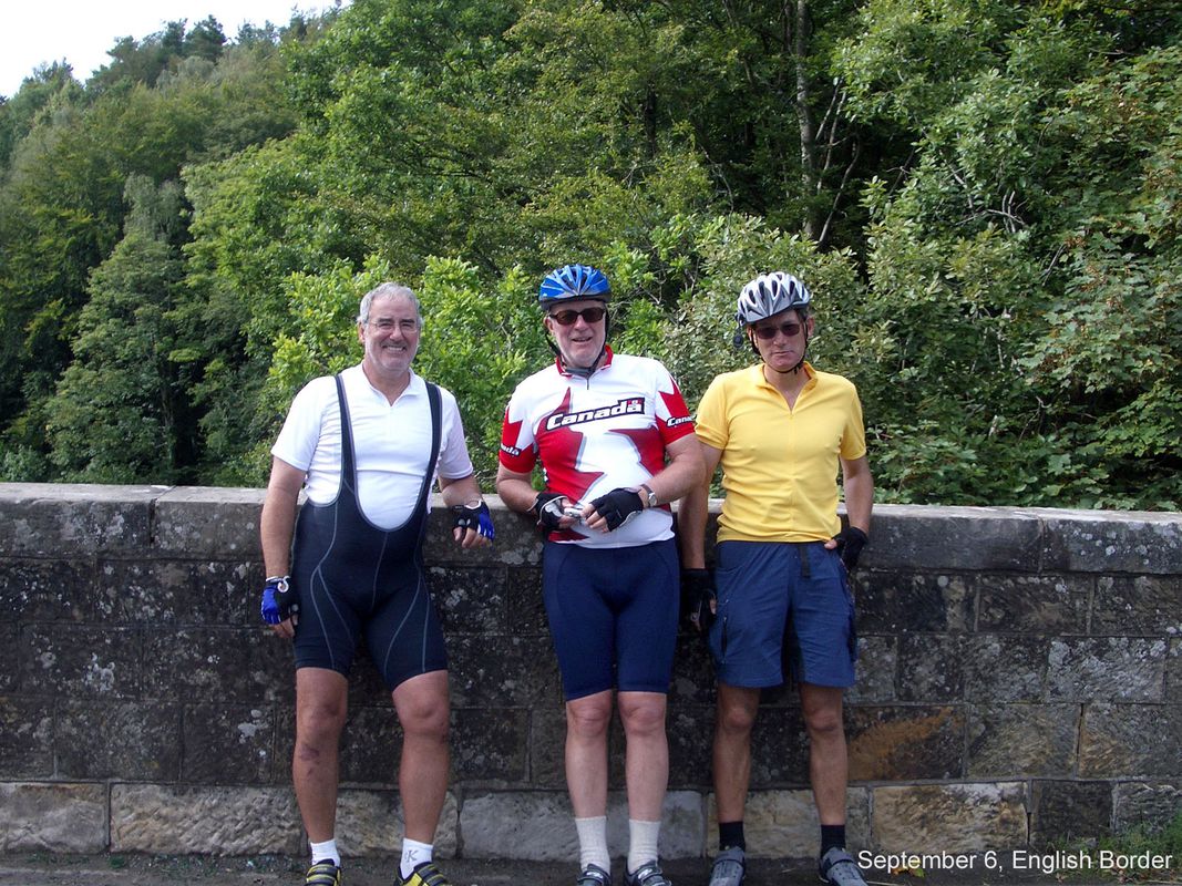 Day 6, 70 miles from Peebles to Carlisle