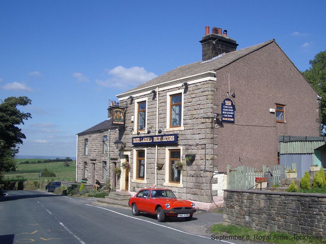 Day 8, 37 hilly miles from Lancaster to Tockholes