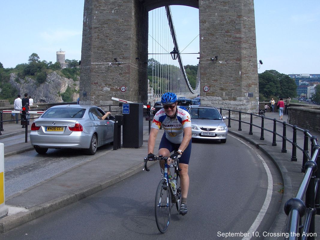 Day 10, 72 miles from Monmouth to Huntspill