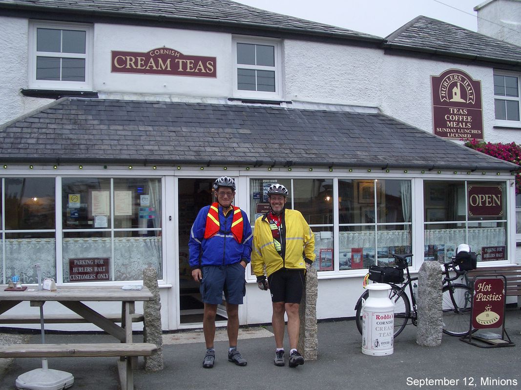 Day 12, 67 miles from Moretonhamstead to Carlyon Bay