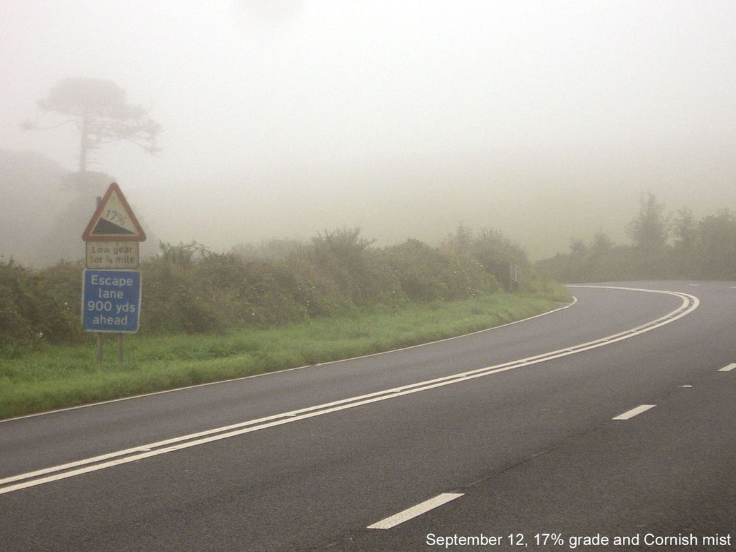 Day 12, 67 miles from Moretonhamstead to Carlyon Bay