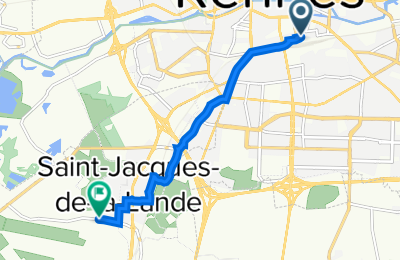 Route in der Bikemap App öffnen