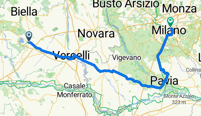 1.nap: Cavaglia-Pavia-Milano