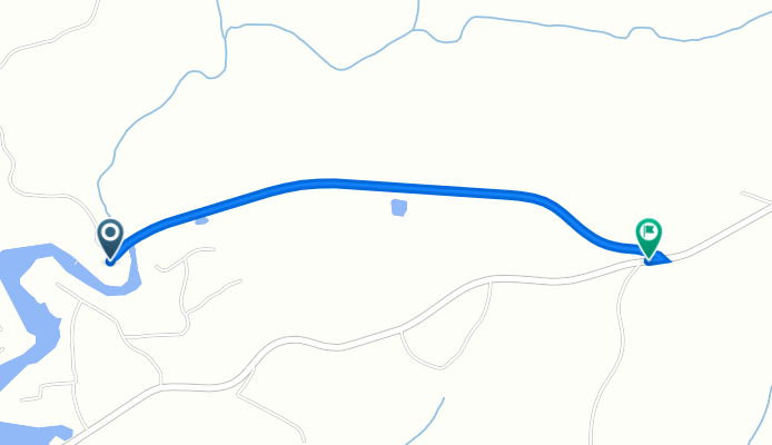 County Road 269 59, Wedowee to County Road 7 3961, Wedowee