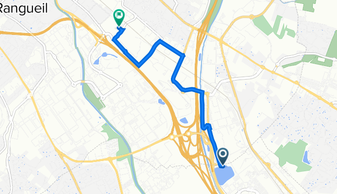 Itinéraire vers 3 Avenue de l'Aérodrome de Montaudran, Toulouse