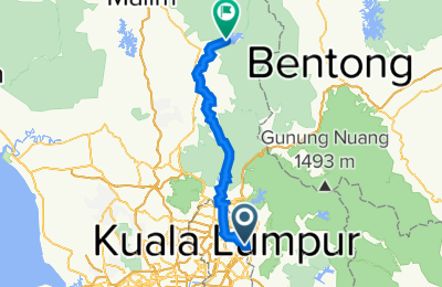 Route in der Bikemap App öffnen