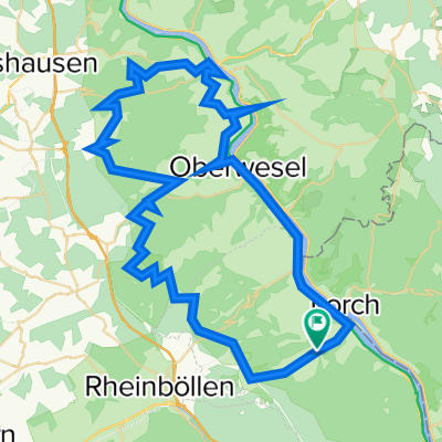 Gravel Loreleyblick 70km 1270hm