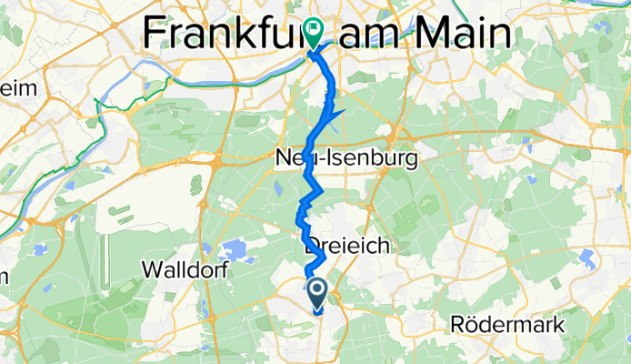 Langen bis Rhein Gutleutvirtel