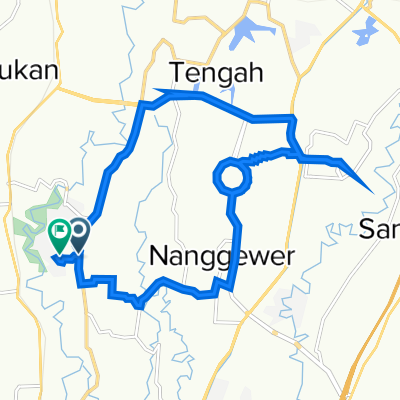 Jalan Karadenan no. 3, Cibinong to FRR3+GFM, Cibinong