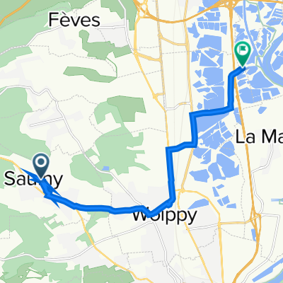 8 Rue des Écoles, Saulny à Voie Communale de Saint-Rémy à la Maxe, Hauconcourt