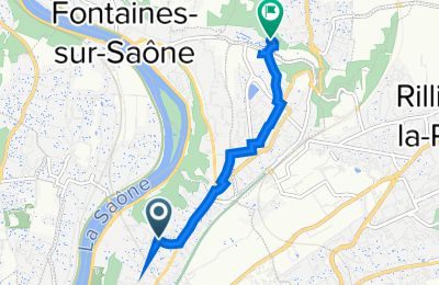 Route in der Bikemap App öffnen