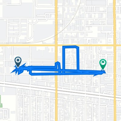 Belgrave Avenue 2075, Huntington Park to Belgrave Avenue 2561, Huntington Park