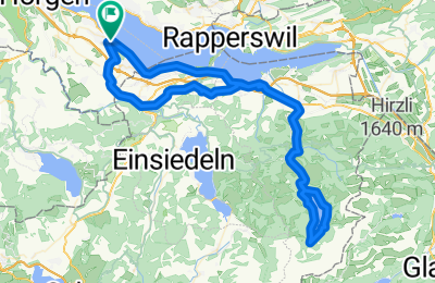 Route in der Bikemap App öffnen