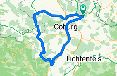 Route in der Bikemap App öffnen
