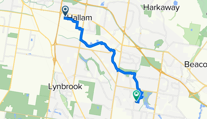 10 Wedgewood Rd, Hallam to 9 Armitage Dr, Narre Warren South