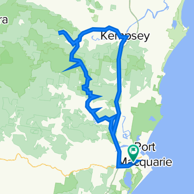 Oxley Highway, Port Macquarie to Oxley Highway, Port Macquarie