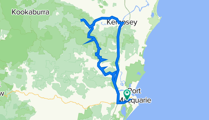 Oxley Highway, Port Macquarie to Oxley Highway, Port Macquarie
