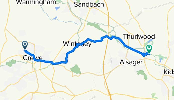 45 Mount Pleasant, Crewe to 47 Cherry Tree Ave, Stoke-On-Trent