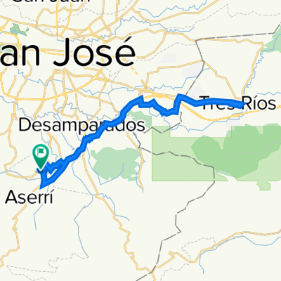 De Costa Rica, San Juan de Dios a Costa Rica, San Juan de Dios
