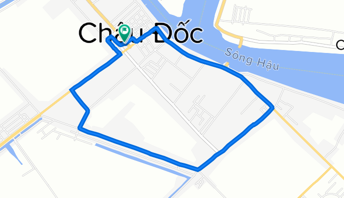 97 Nguyen Huu Canh, Chau Doc to 78 Nguyen Huu Canh, Chau Doc