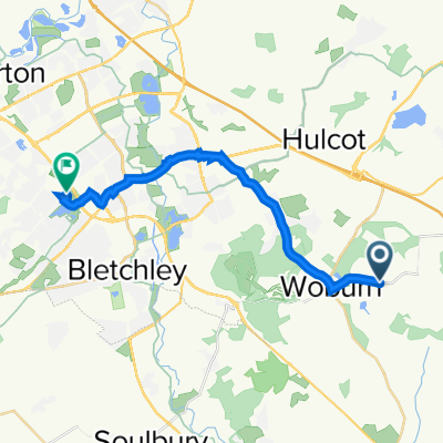 Woburn Park, Eversholt, Milton Keynes to H7 Chaffron Way, Knowlhill, Milton Keynes