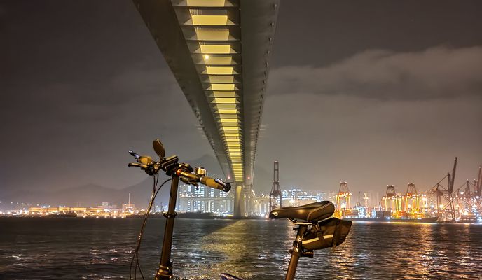 Photo 1 of the Bikemap route "貨櫃碼頭南路 to 香港"