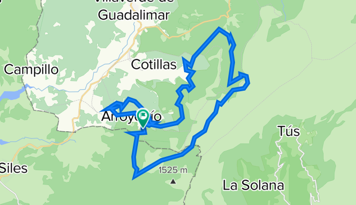 Arroyofrio . Los Calares y Senda de Arroyofrio