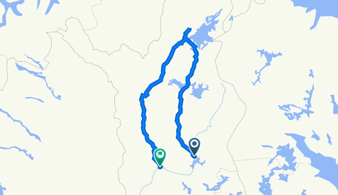 Luusuantie 13, Kemijärvi nach Poromiehentie 8, Rovaniemi