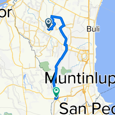 Cartagena, Las Piñas City to Evia Road, Muntinlupa City