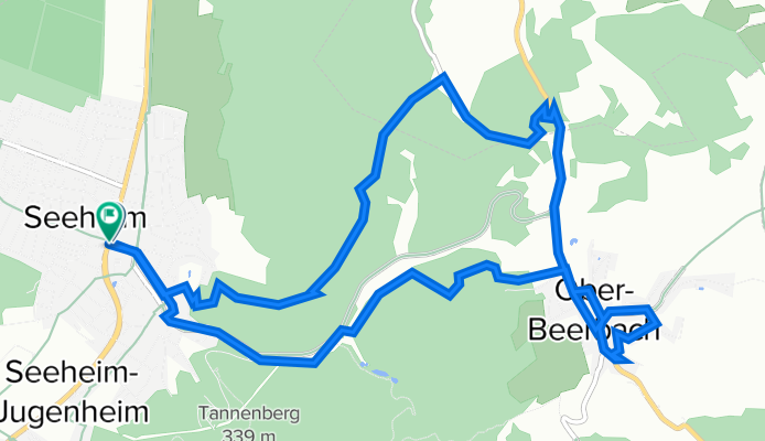 Heidelberger Straße 52, Seeheim-Jugenheim nach Heidelberger Straße 52, Seeheim-Jugenheim