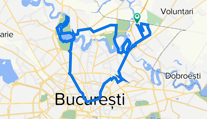 Strada Turiștilor 44, București to Strada Turiștilor 51, București