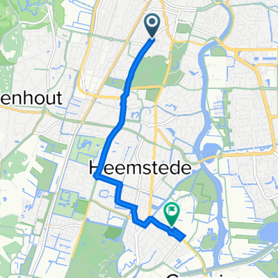 Wagenweg 25A, Haarlem naar Cruquiusweg 29, Heemstede