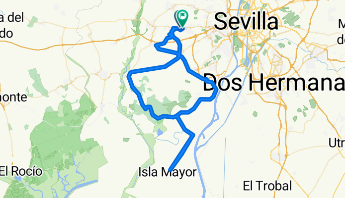 Isla Mayor por Almensilla