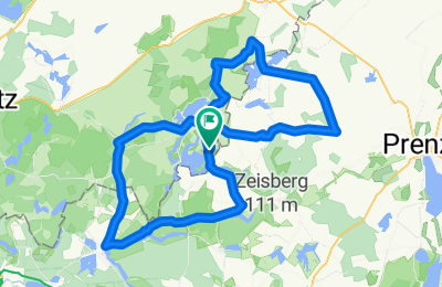 Route in der Bikemap App öffnen
