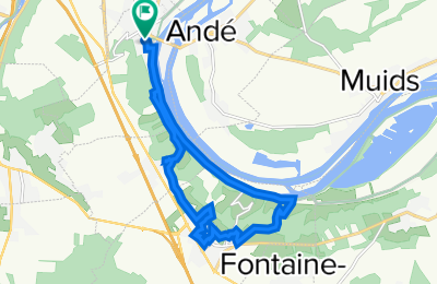 Route in der Bikemap App öffnen