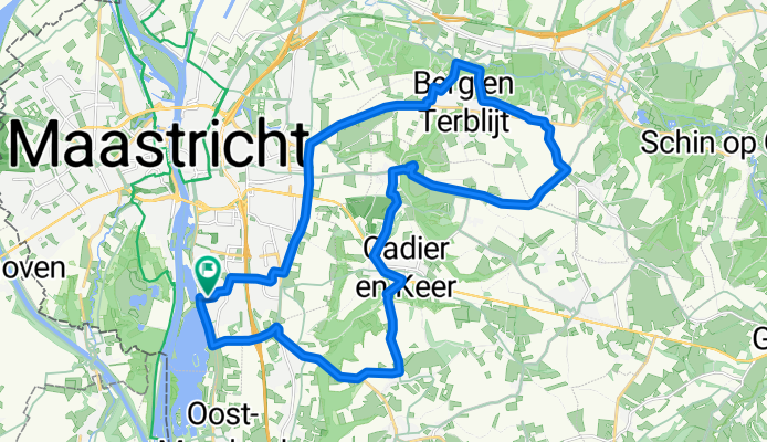 Rondje met 4 pittige klimmetjes