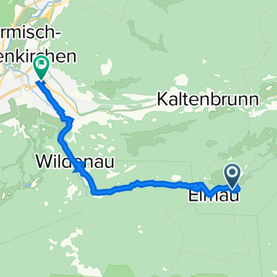 In Elmau 2, Krün nach Rathausplatz 1–21, Garmisch-Partenkirchen