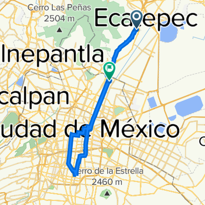De Zacatecas 26, Ecatepec de Morelos a Calle 307 645, Ciudad de México
