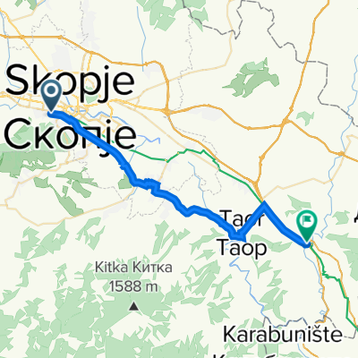 Васил Ѓоргов 33, Shkupi to VMRH+RQ5, Katlanovo